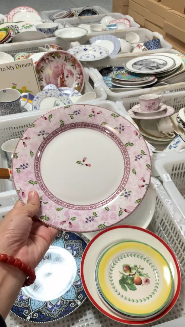 【闪购商品】瓷片CC585陶瓷没有完美无瑕陶瓷1个8寸