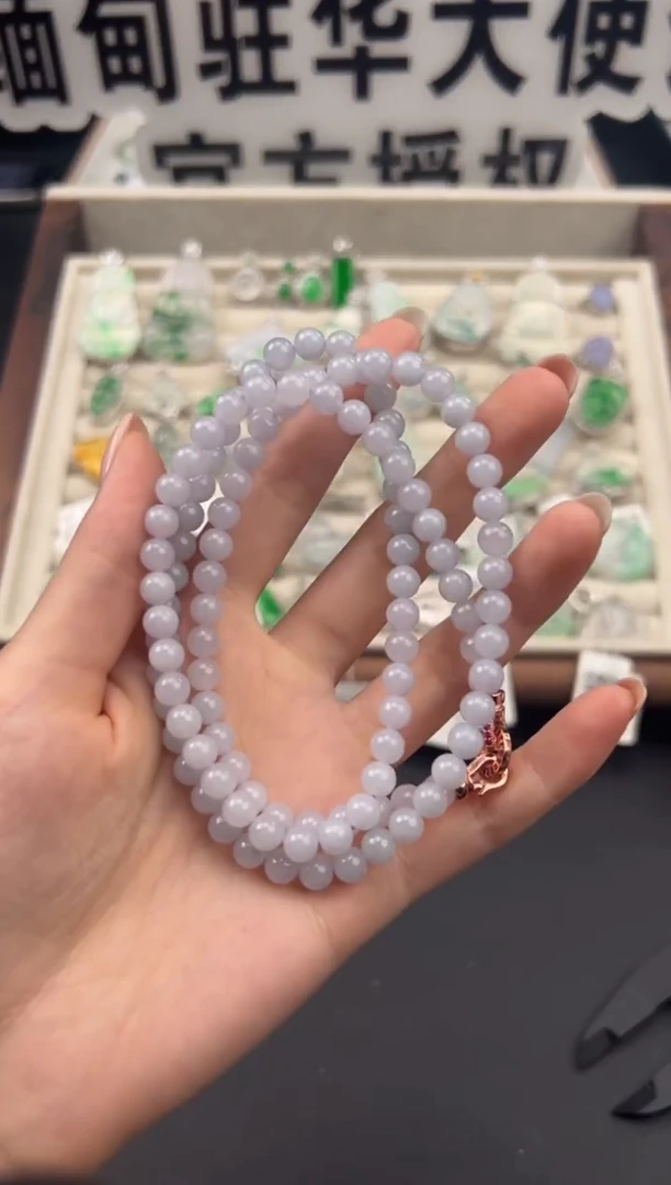 未镶嵌手串翡翠 缅甸珠宝严选