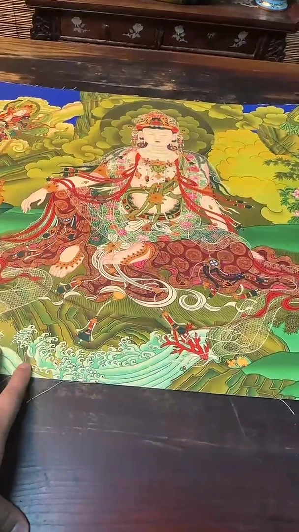 卷轴画古或今藏甄选唐卡108