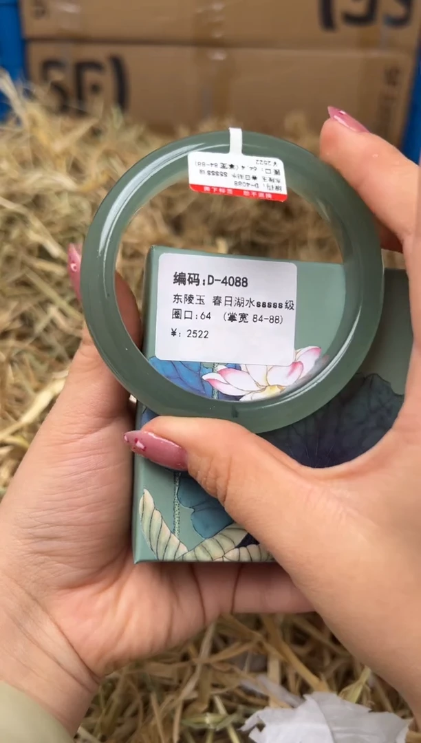 未镶嵌手镯石英质玉D-4088