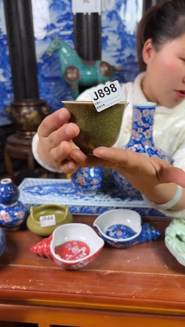 【闪购商品】摆件景德镇陶瓷仿古摆件J898