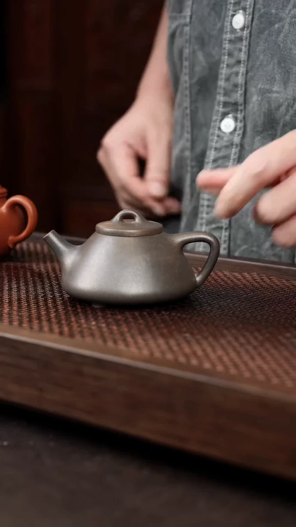 茶壶紫砂多**茶还原烧子冶