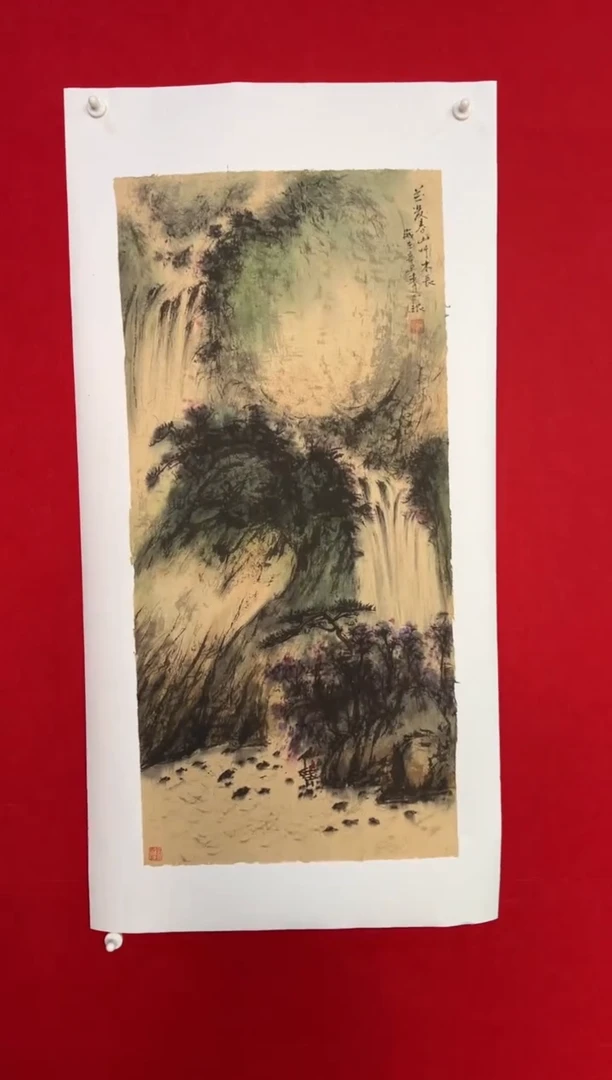 国画手绘书法国画