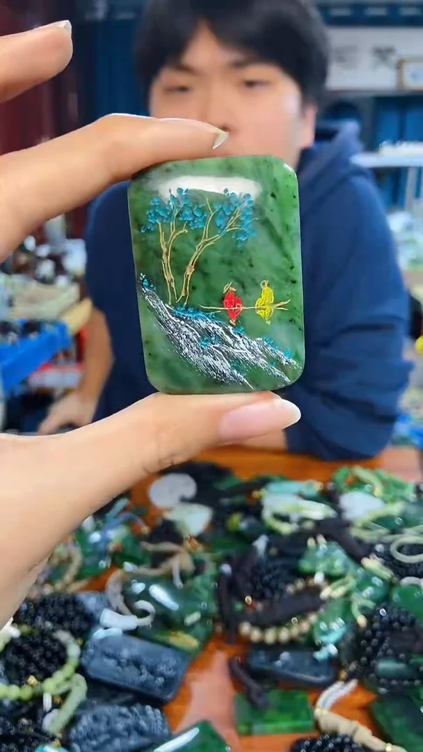 未镶嵌和田玉挂件1