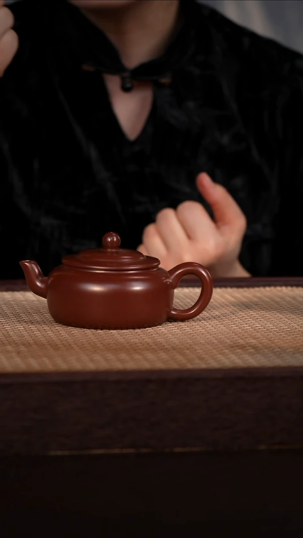 茶壶紫砂紫袍玉砂 160cc