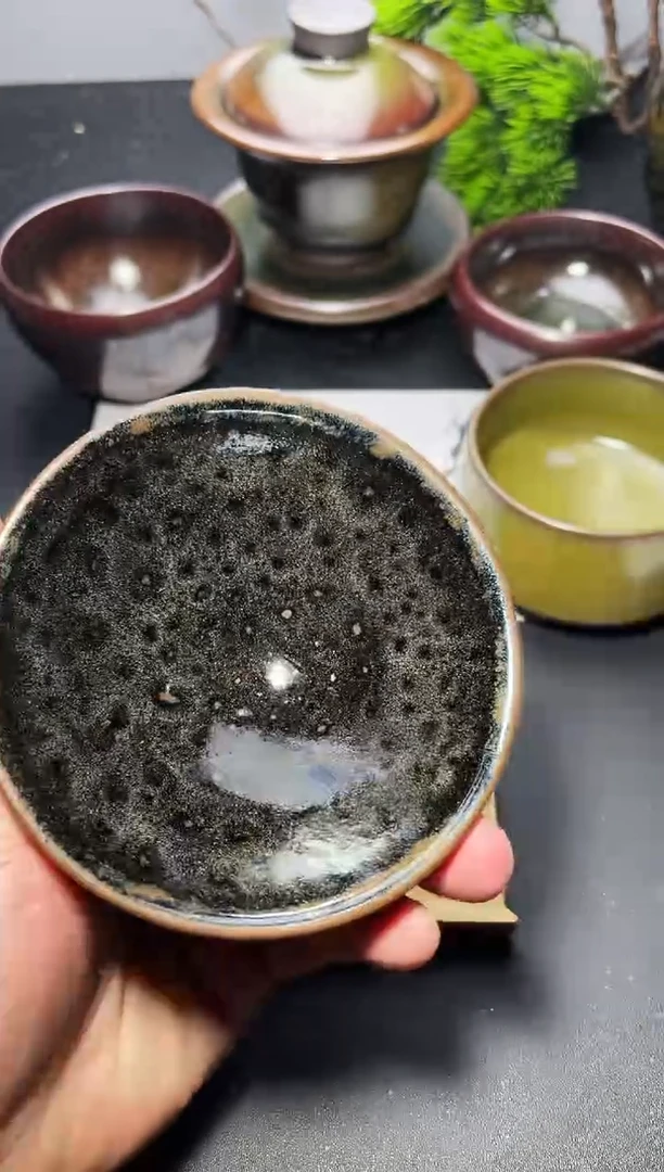 茶盏152 叶紫建盏