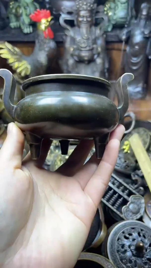 闪购链接，点击下单，有运费险，铜摆件