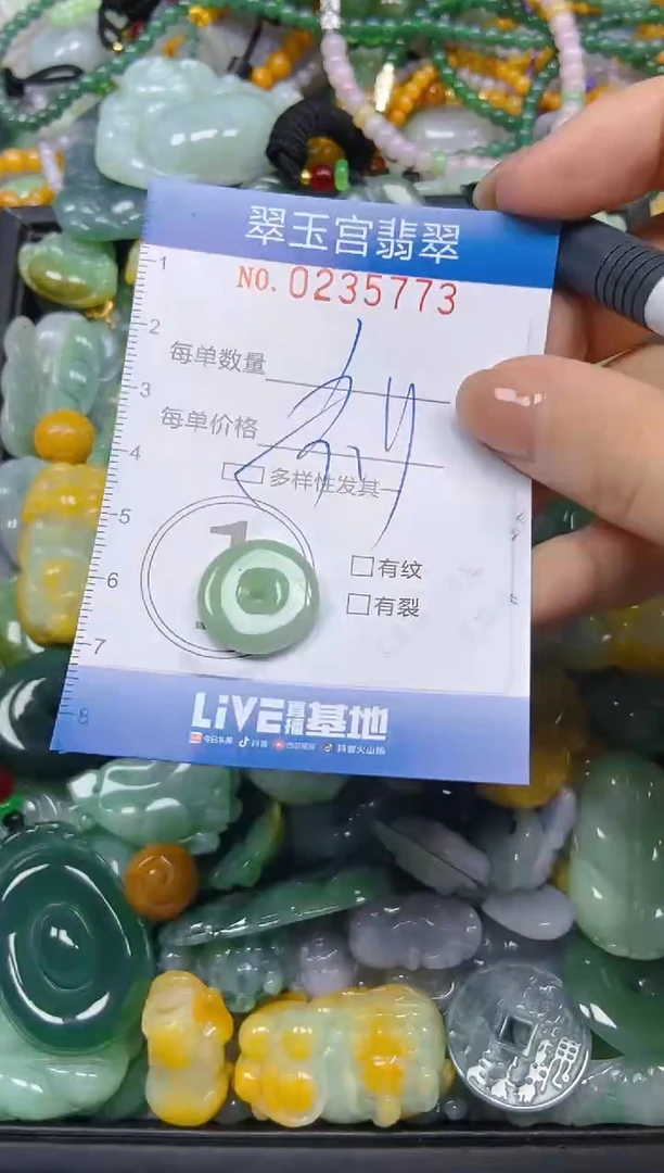 颈饰未镶嵌翡翠闪购C0235773多样性发其一