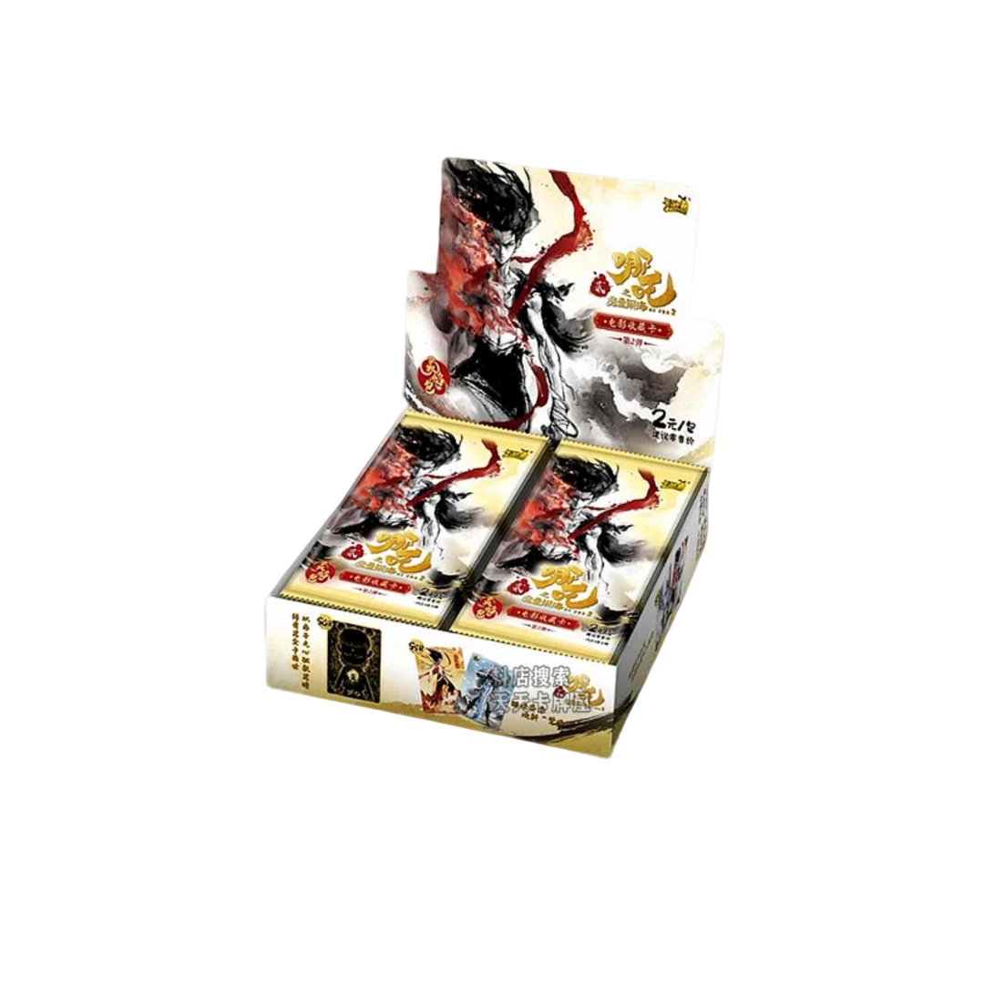 【拆包】卡游《哪吒之魔童闹海》电影收藏卡灵焰包二弹卡牌盲盒（代拆）