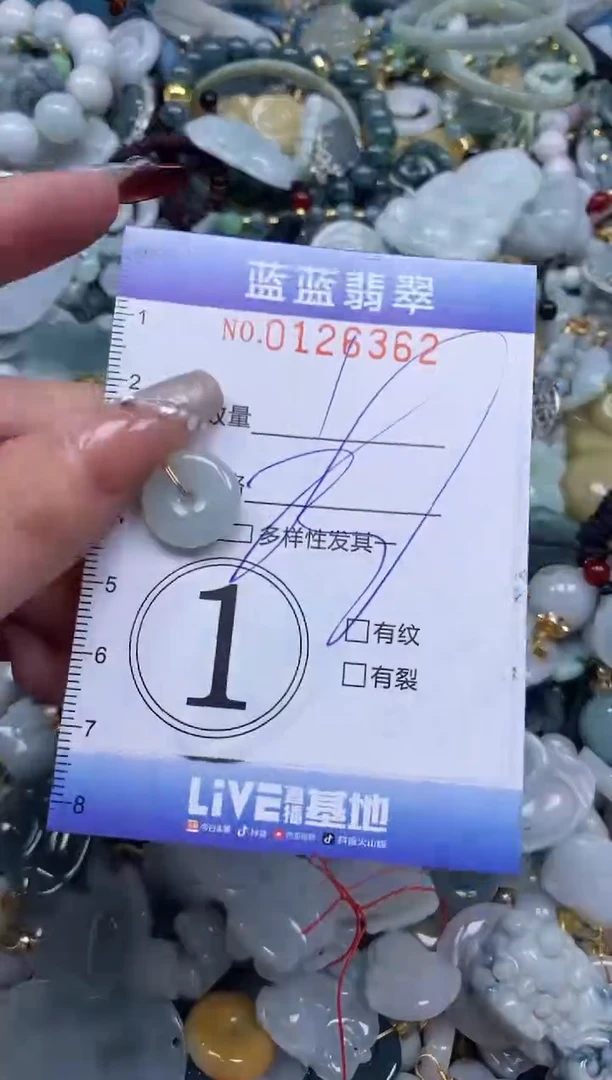 【闪购商品】翡翠颈饰未镶嵌闪购0126362多样性发其一