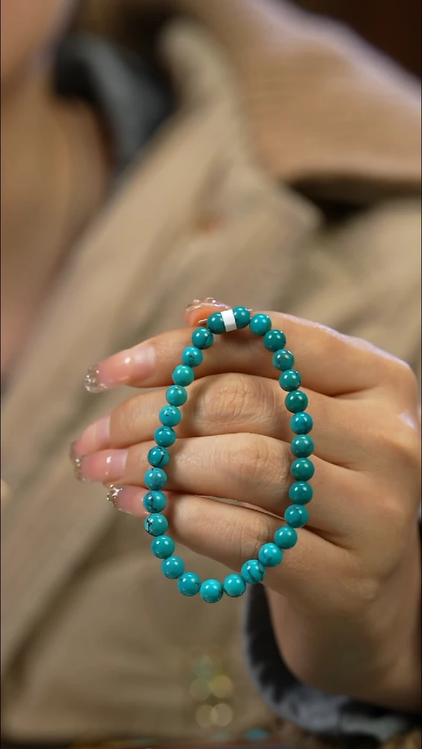 未镶嵌绿松石手串多样性发一