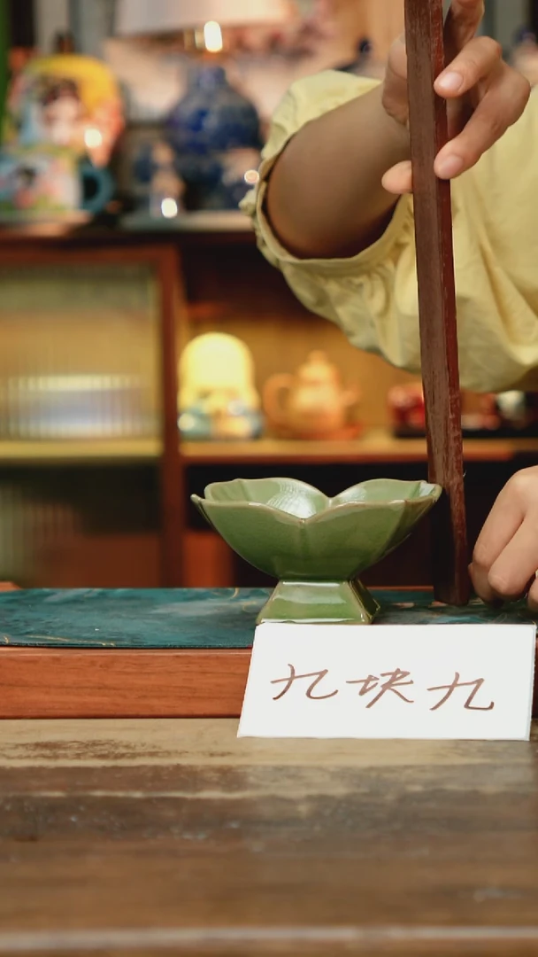 瓷片景德镇纯手工釉下彩精品茶具水杯