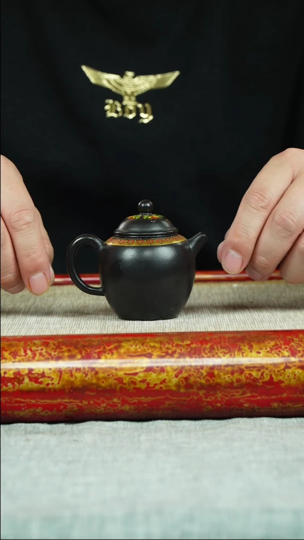 【闪购商品】紫砂茶壶圆笠 还原烧