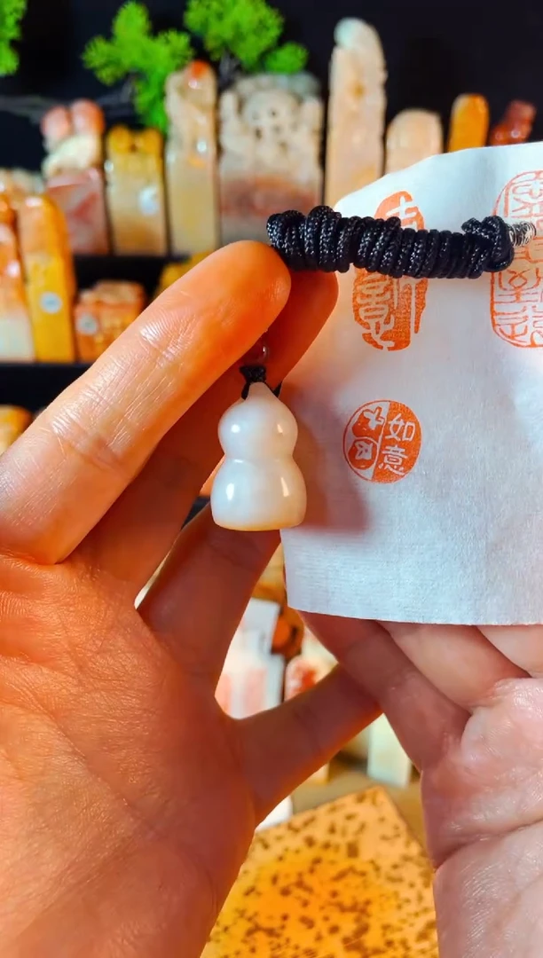 【闪购商品】老挝石印石手工篆刻《事事如意》