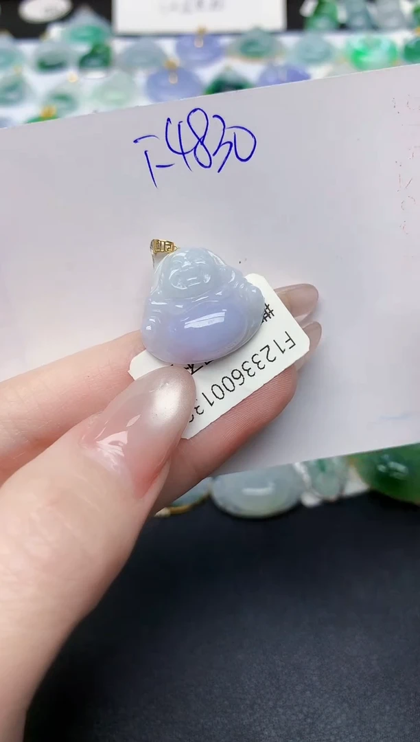 颈饰未镶嵌翡翠天然缅甸A货翡翠百元以上9元证书费自理