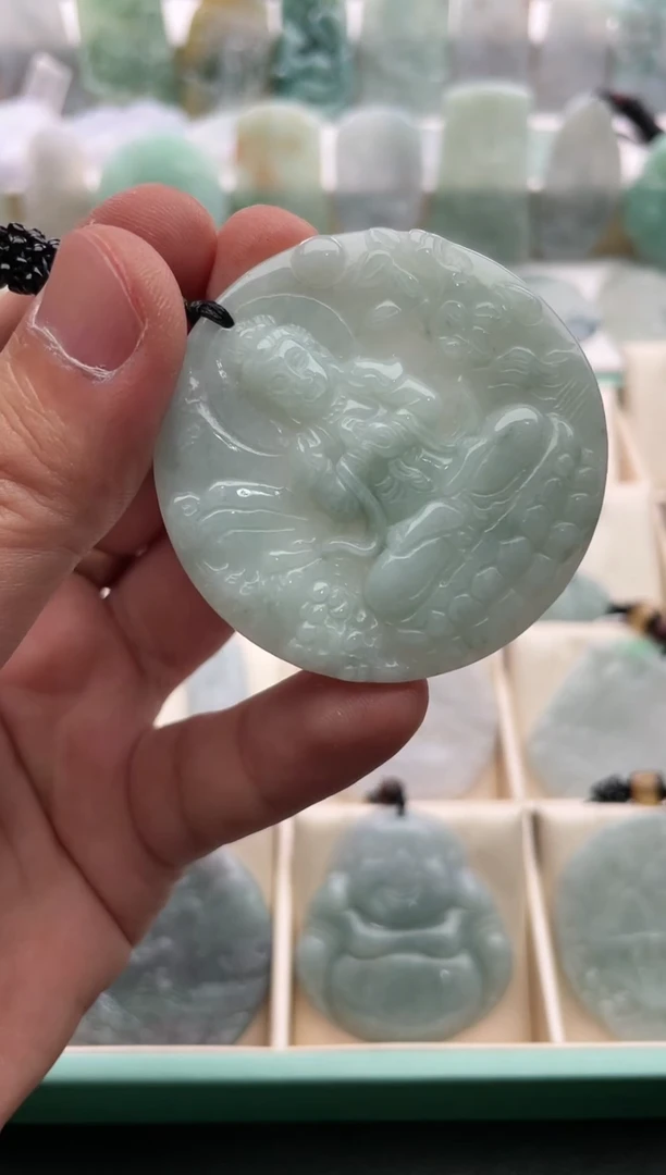 【闪购商品】翡翠颈饰未镶嵌..../2/16/ 94