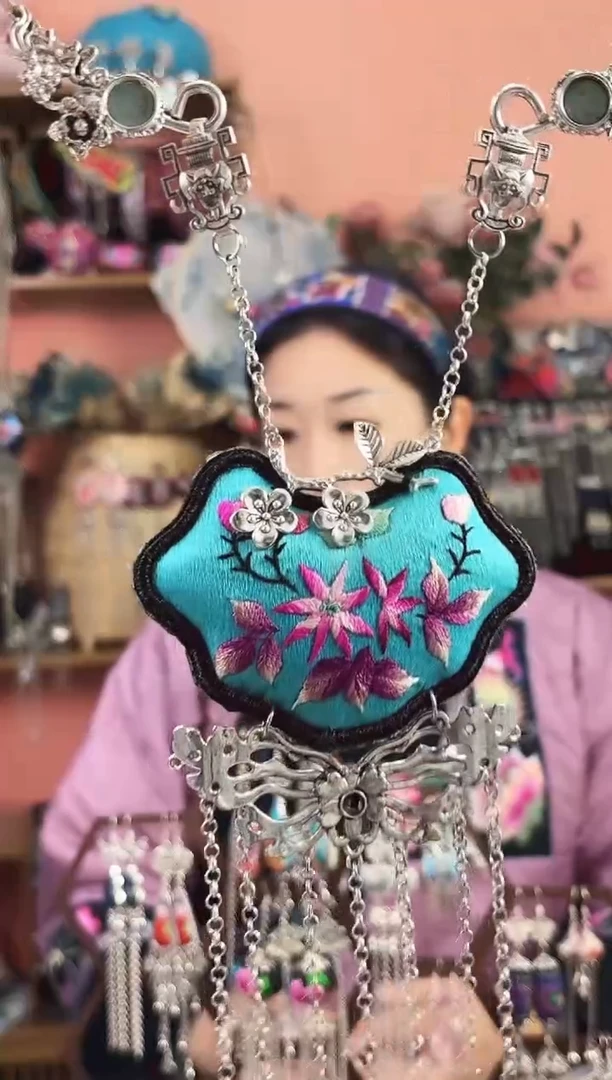 艺枝独绣手工饰品11