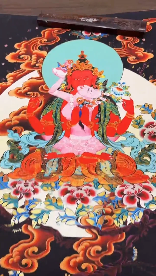 卷轴画唐卡TK16006