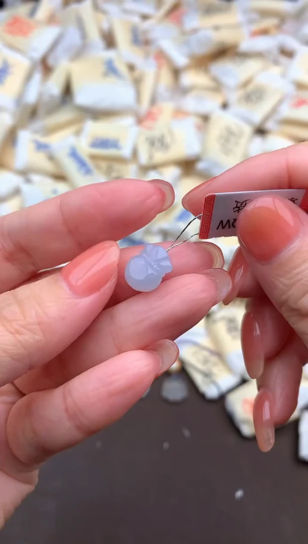 【闪购商品】翡翠挂件银S925镶嵌一5