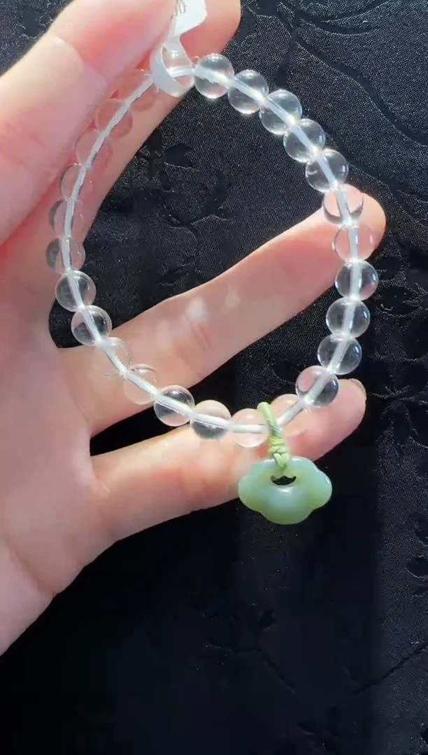 未镶嵌手串水晶如意锁