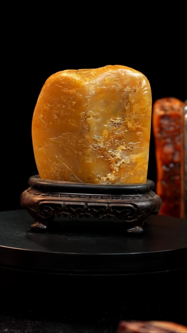 昌化石精品田黄田黄