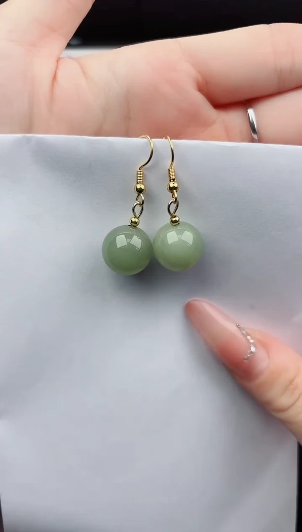 未镶嵌东陵石耳坠555嗨购微色差T东陵