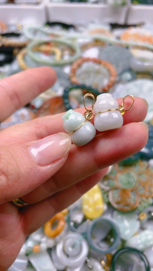 【闪购商品】翡翠颈饰未镶嵌/K/翡翠A货一图一物