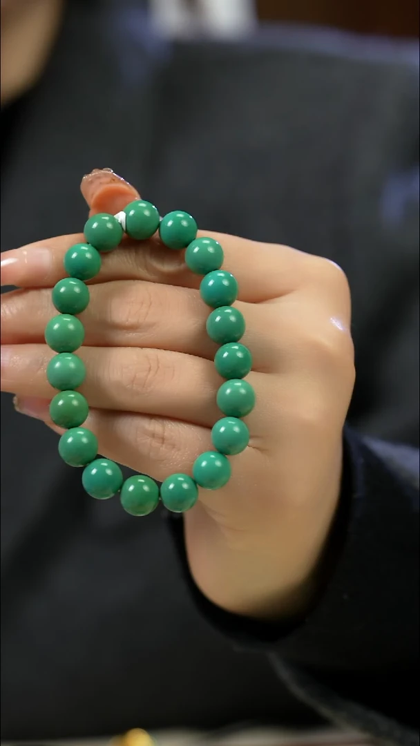 未镶嵌绿松石手串多样性发一