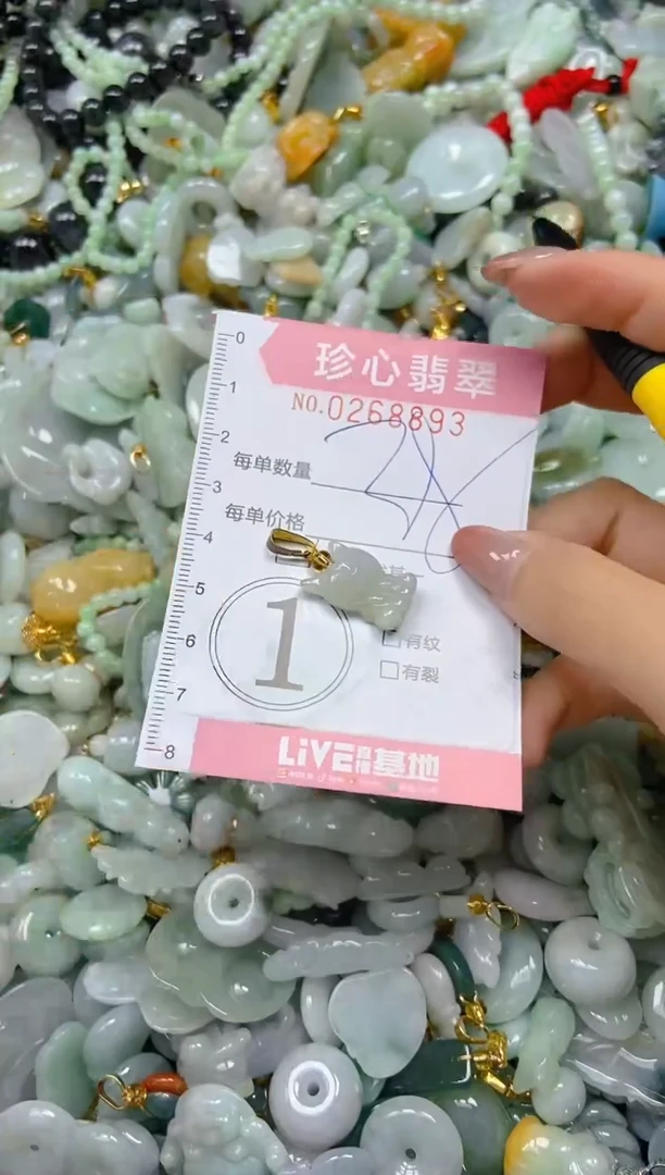 翡翠未镶嵌颈饰闪购0268893
