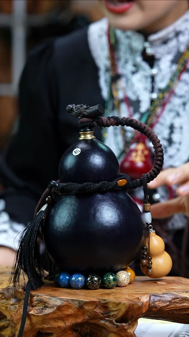 【闪购商品】447—光岳葫天然大漆酒葫芦不含漆珠