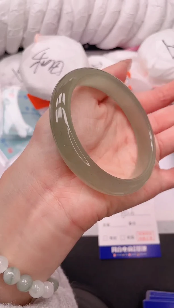 未镶嵌手镯石英质玉11V33-60