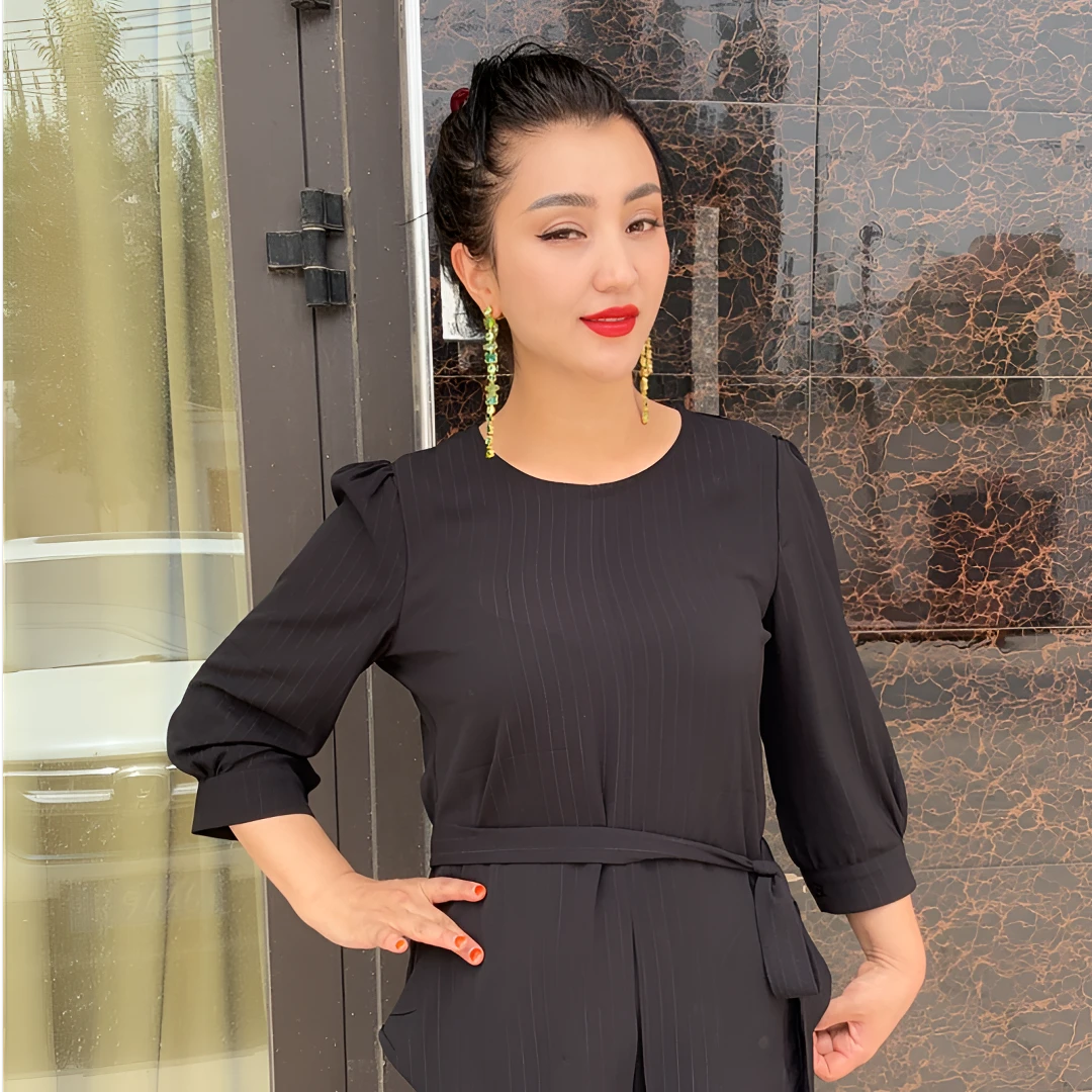 【包邮】黑色GIRIP 两件套裤子上衣