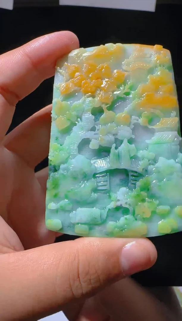 定制翡翠未镶嵌L-@@QJBD629045