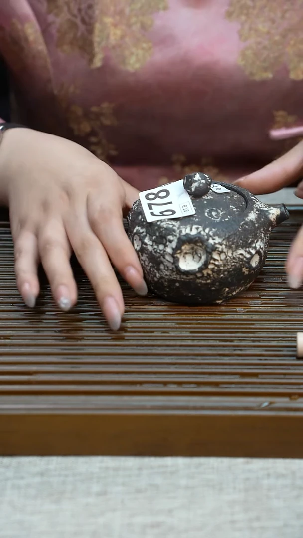 纯手工粗陶茶具每一只不一样