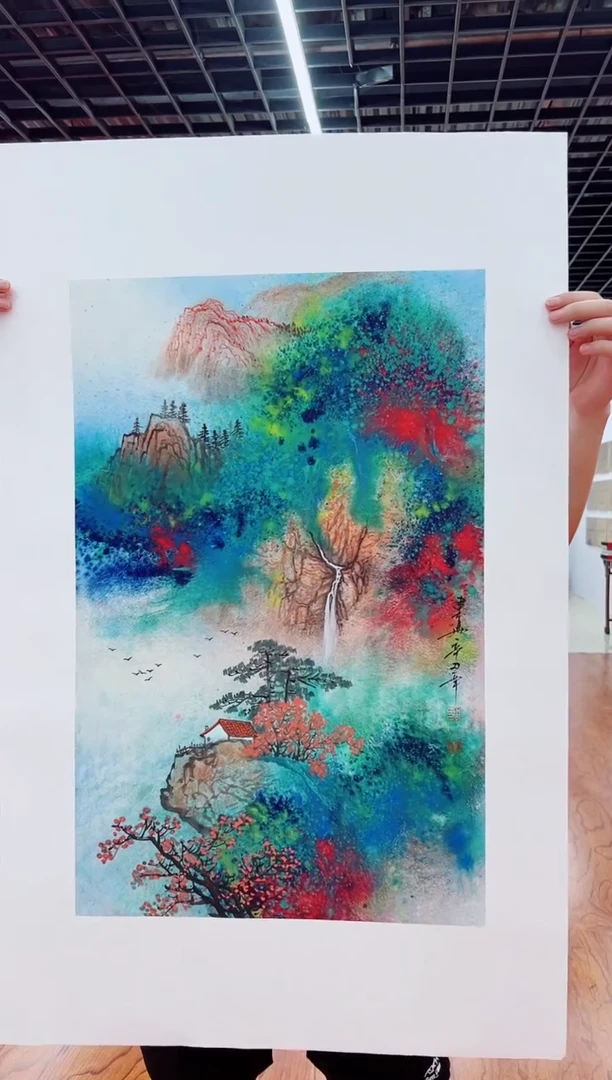 国画画都老张-书法绘画作品-甄选国画书法绘画