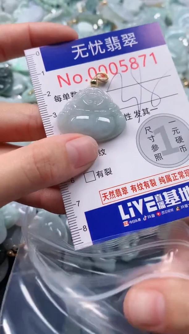 颈饰未镶嵌翡翠5871