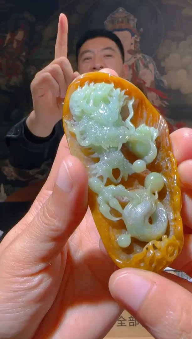 【闪购商品】定制翡翠未镶嵌L-@@QJSXJ225080