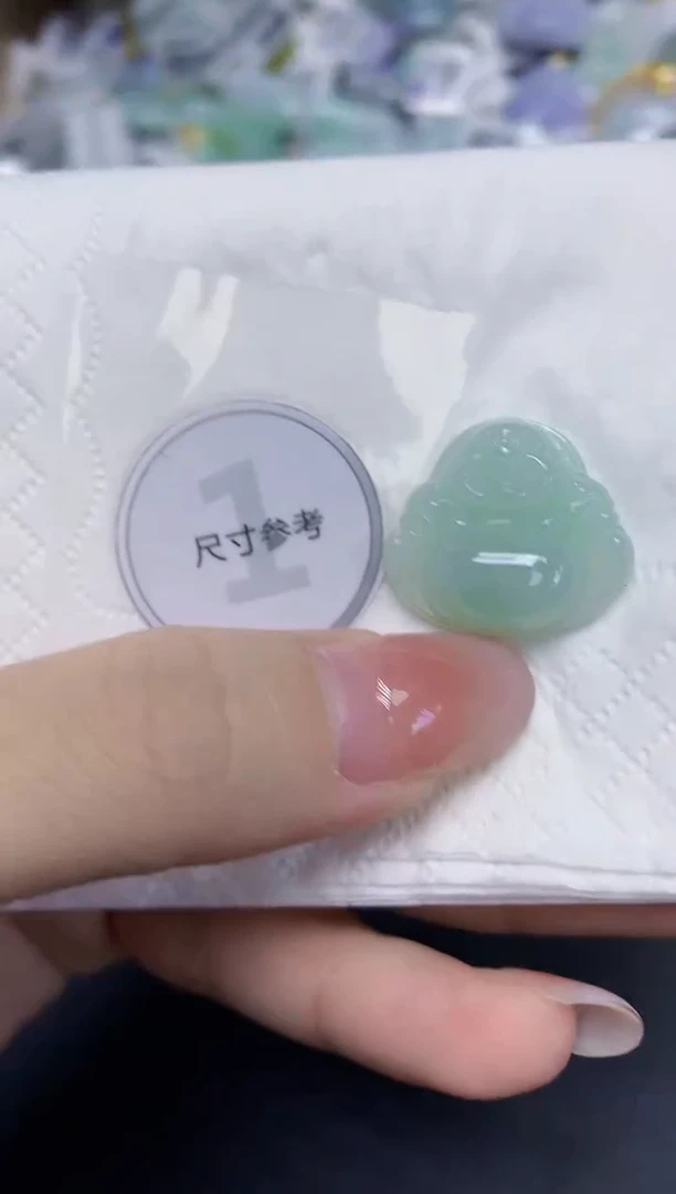 颈饰未镶嵌翡翠天然缅甸翡翠A货百元以上9元证书费自理