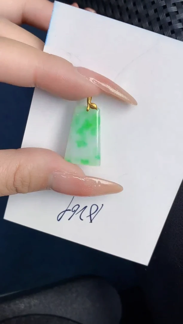 【闪购商品】翡翠颈饰18K金镶嵌000000000