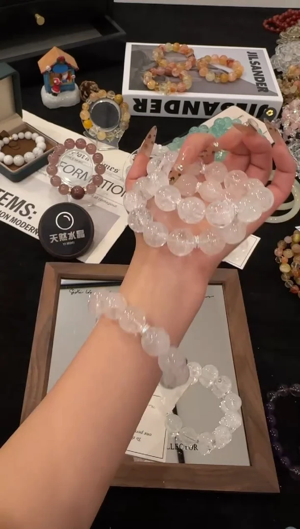 合金手链水晶白阿赛x3421