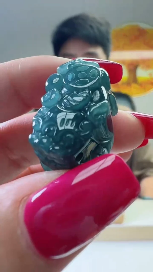 颈饰未镶嵌翡翠天然A货翡翠  多样性随机发其一