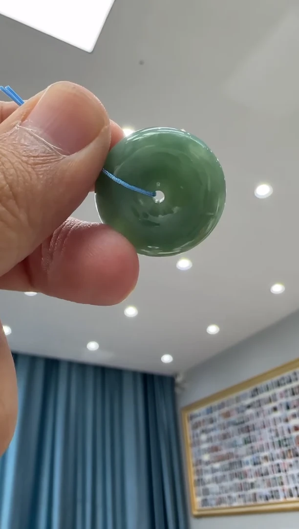 颈饰未镶嵌翡翠天然翡翠A货孤品多样性一件