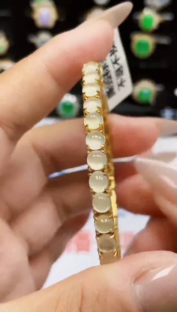 银S925镶嵌戒指翡翠0673