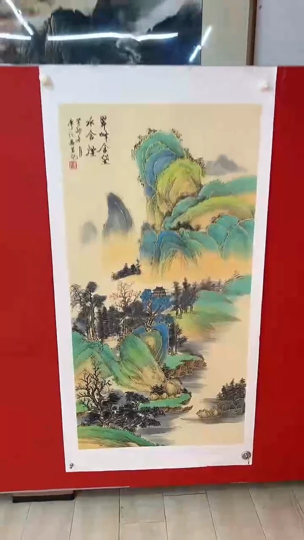 国画廖化老师国画作品