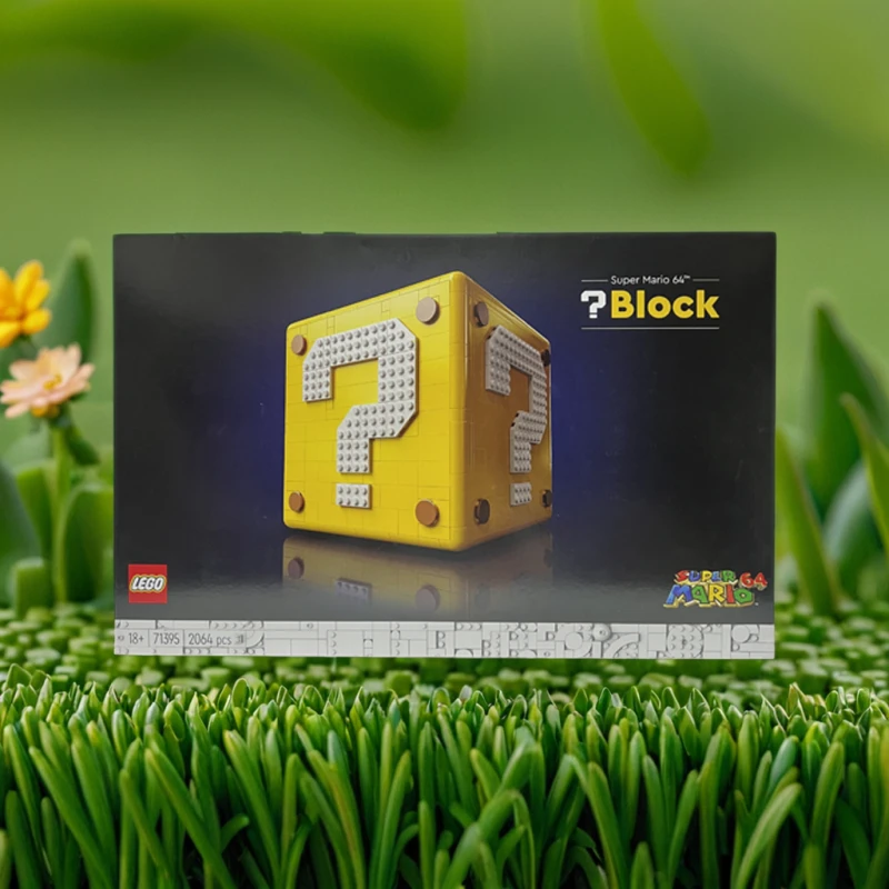 LEGO/乐高积木71395超级马力欧问号砖块1盒.