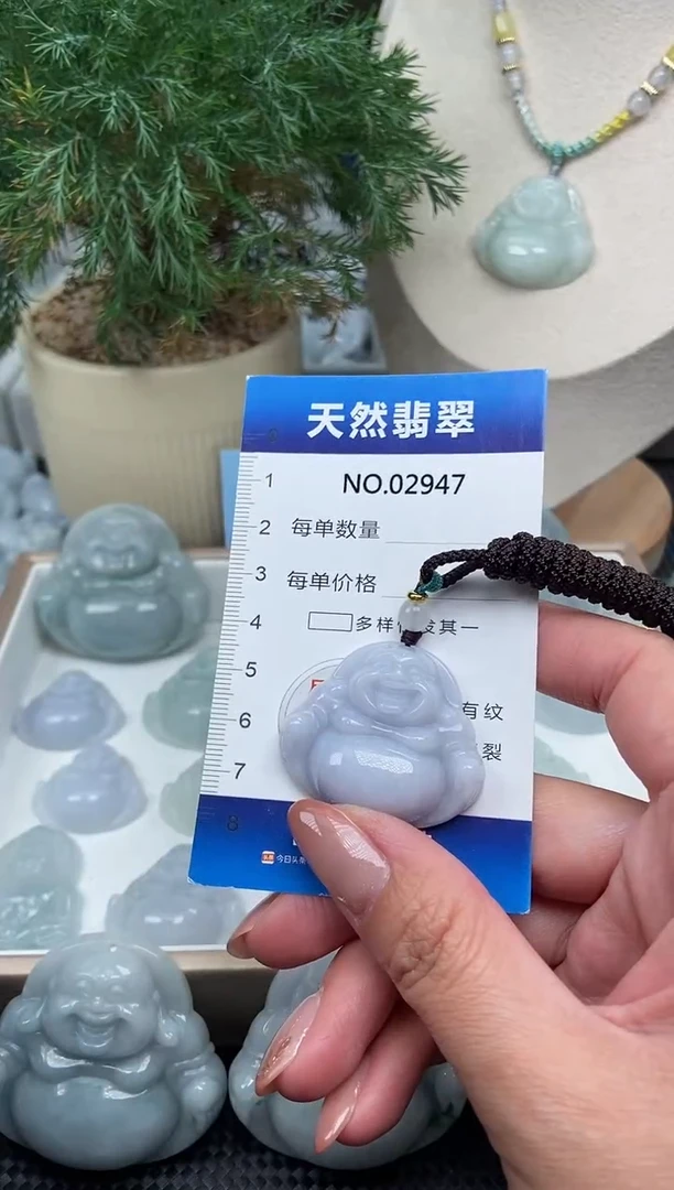 颈饰未镶嵌翡翠纯天然A货缅翡2947