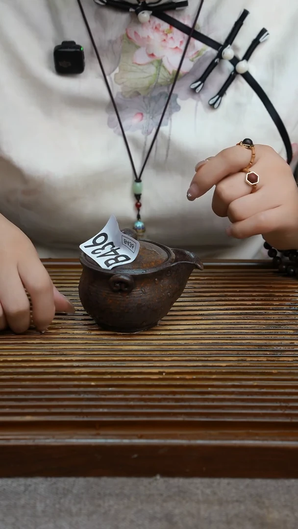 万古烧粗陶手工茶具