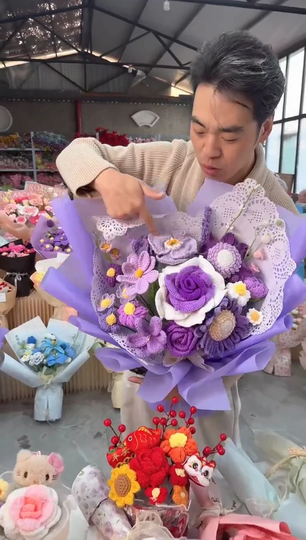 非遗手工花束孤品清仓!!!!!