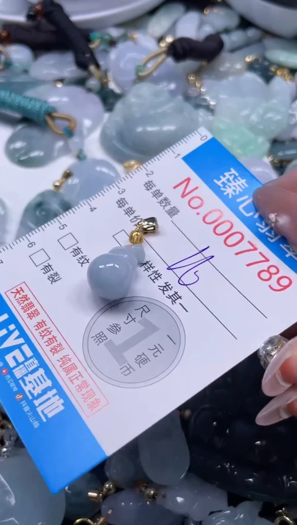 颈饰未镶嵌翡翠7789