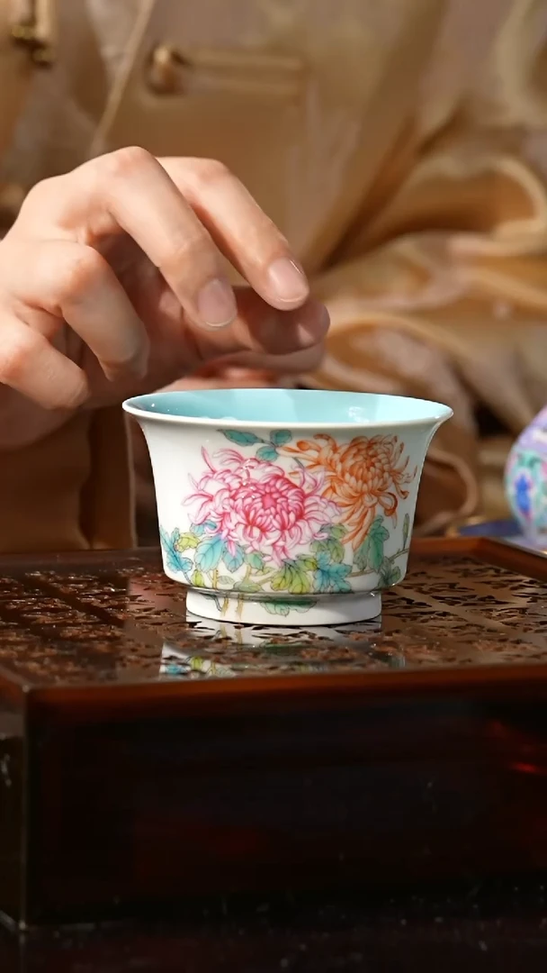 【闪购商品】杯溢珍堂丨珍珠白釉杯2